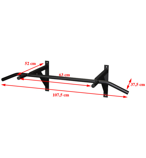 Klimmzugstange Einfach Wandmontage 107 5cm Gunstig Kaufen 4u